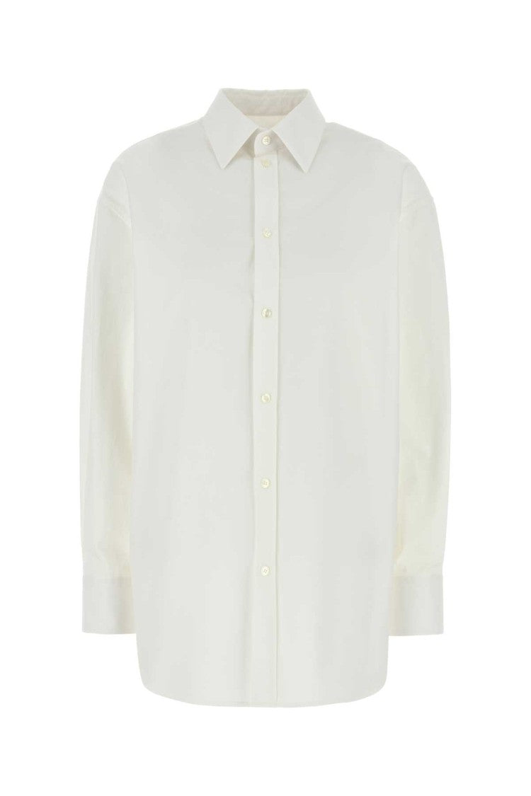 Saint Laurent White Poplin Shirt