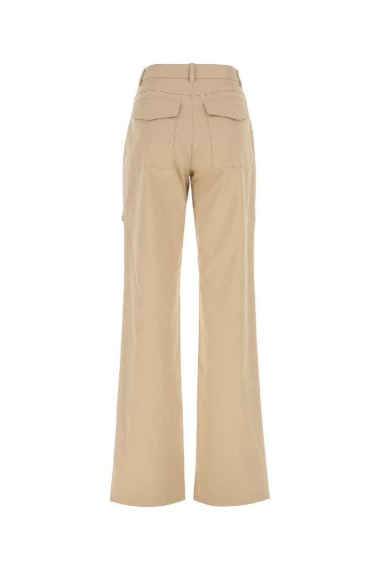 Ermanno Scervino Beige Stretch Cotton Pant