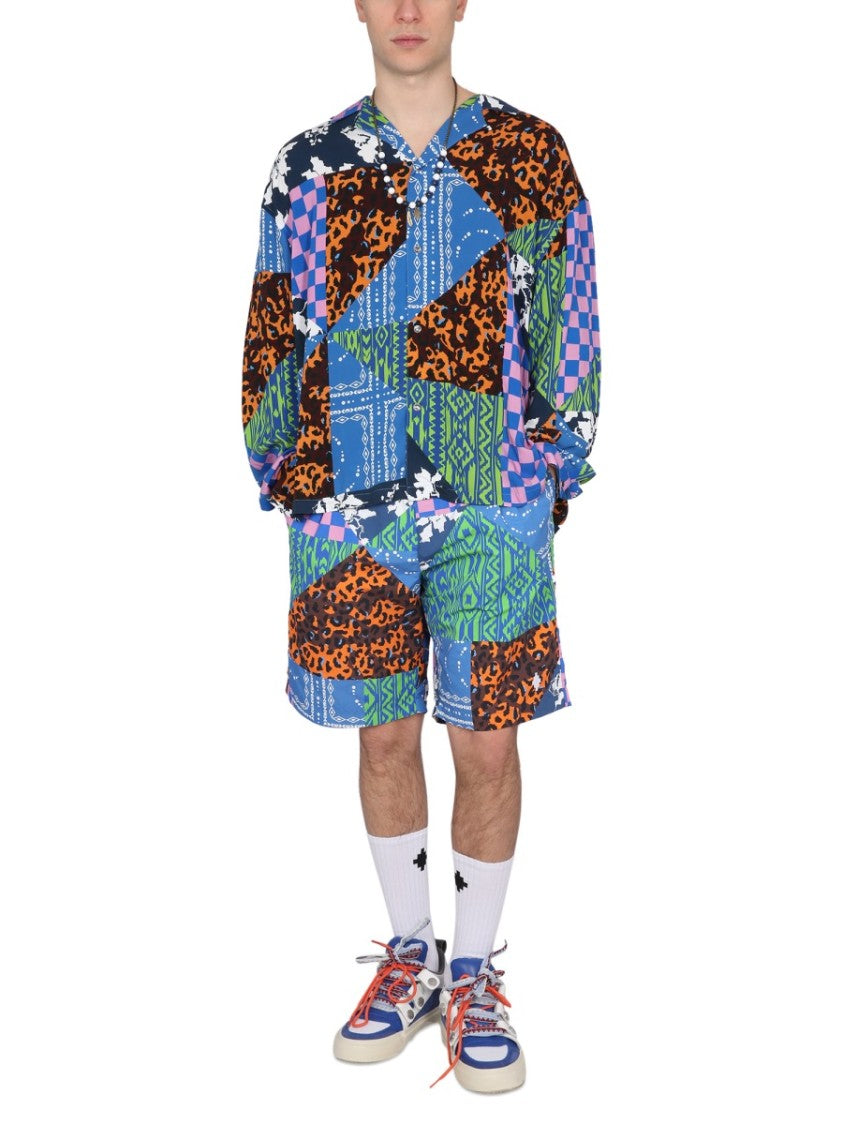 Marcelo Burlon Mix & Match Bermuda Shorts