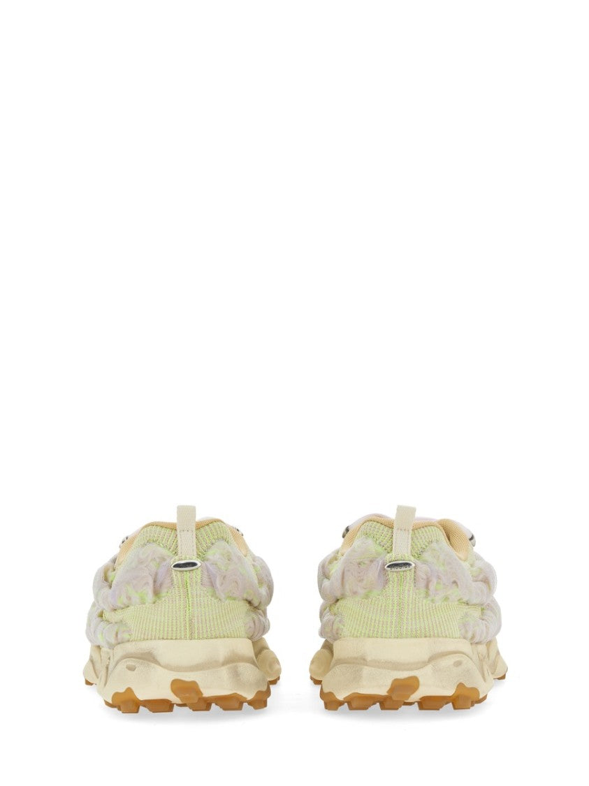 Acne Studios Gradient Textured Sneaker With Thick Rubber Sole