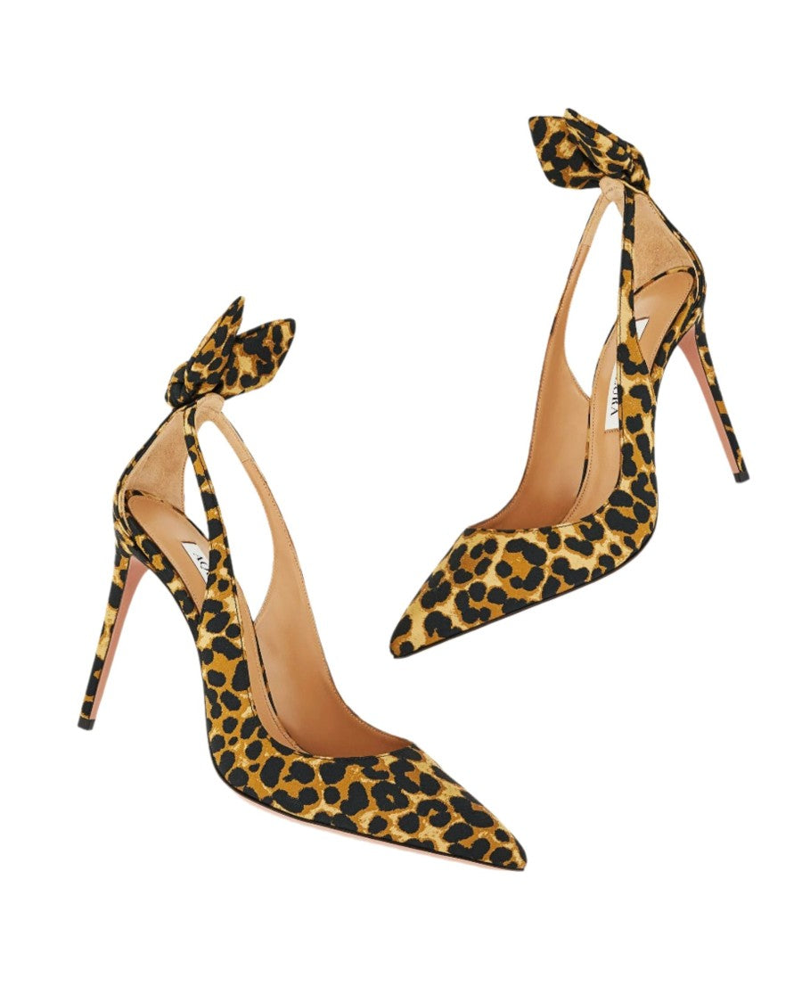 Aquazzura Bow Tie Pump 105