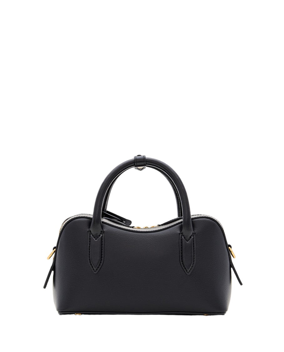 Stella Mccartney Black Ryder Eco Mat Shoulder Bag