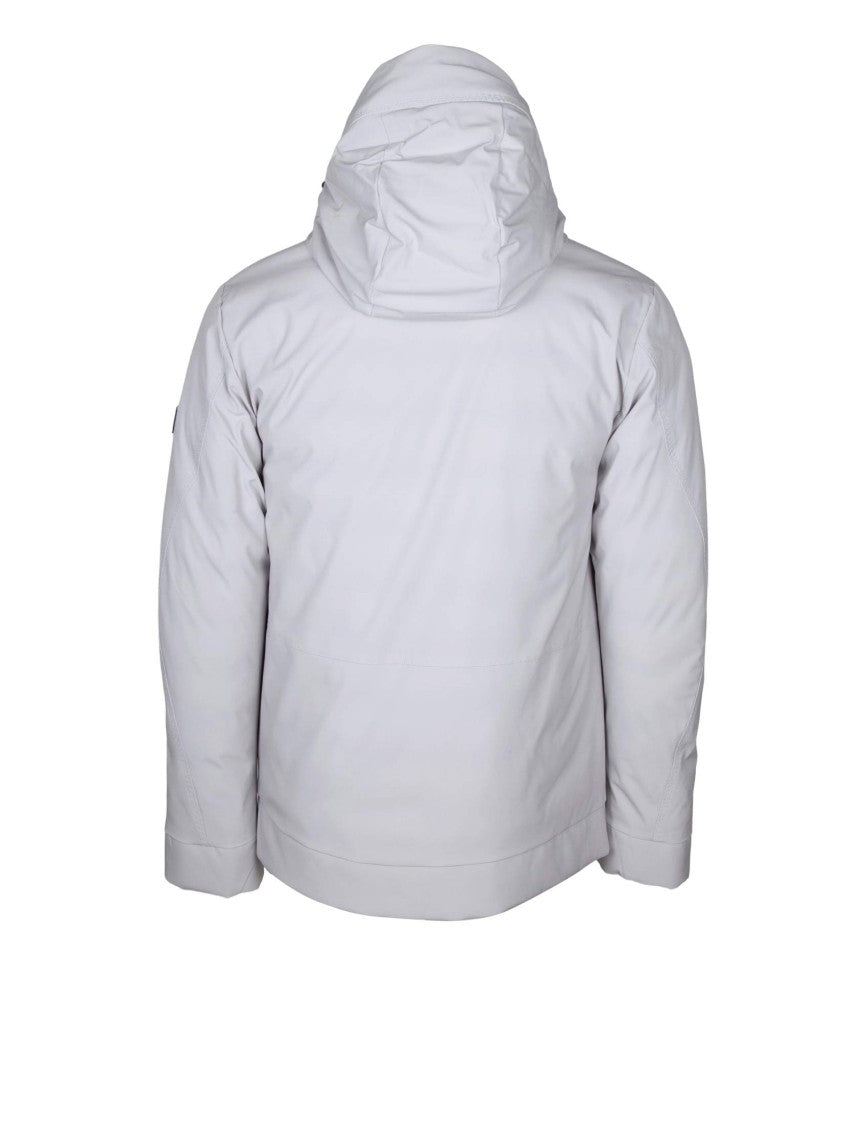 Peuterey Logo Jacket In Stretch Polyester