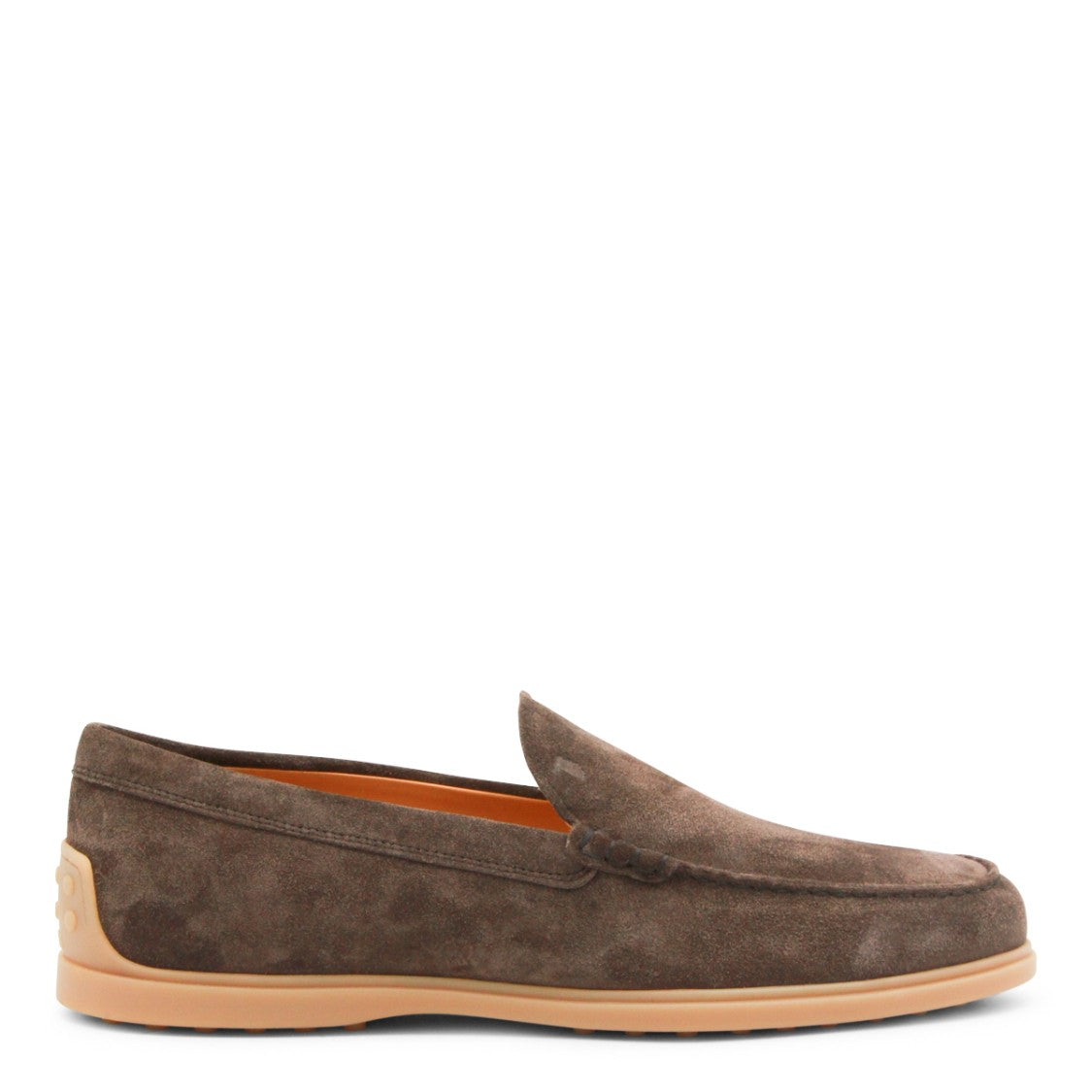 Tod's Dark Brown Leather Loafers