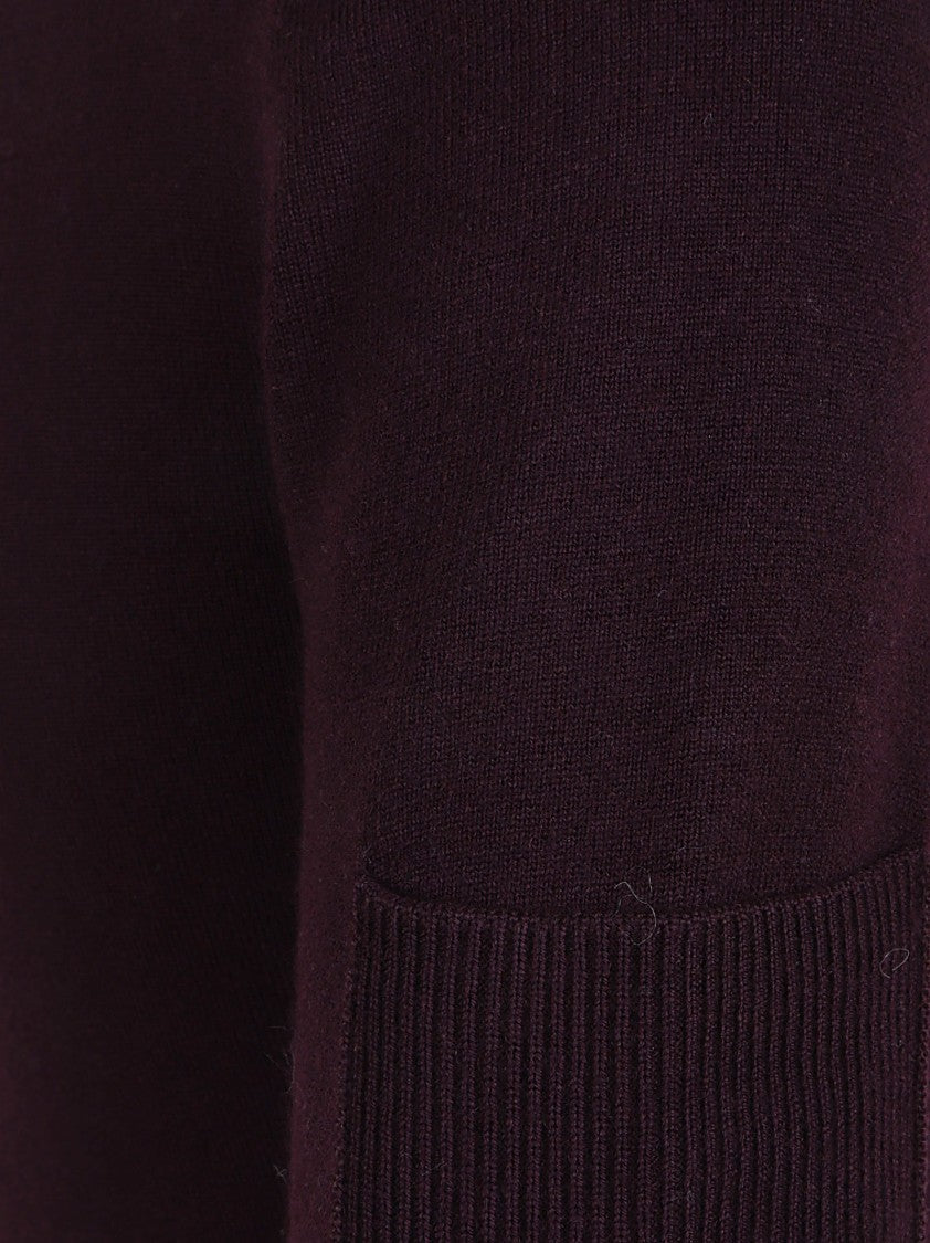 Victoria Beckham Fitted Long-Sleeve Top With High Collar