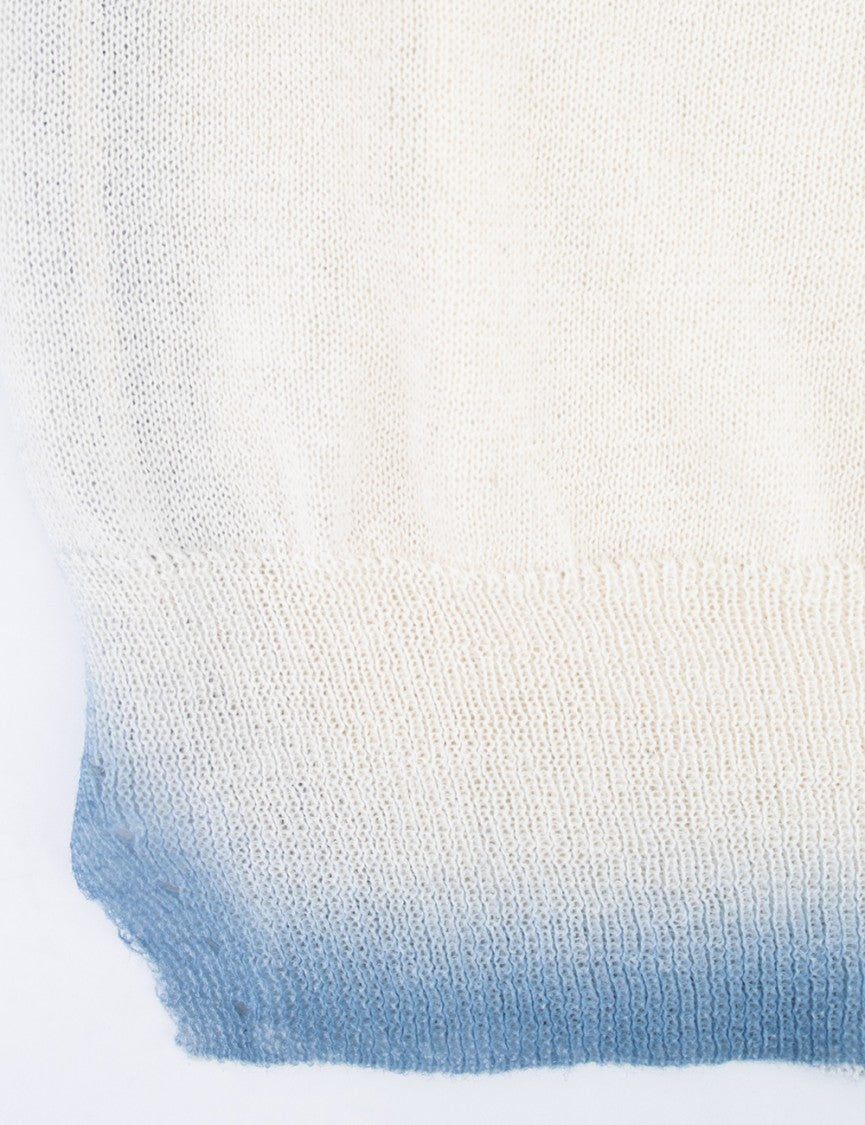 Ermanno Scervino Gradient Effect Round Neck Knitwear