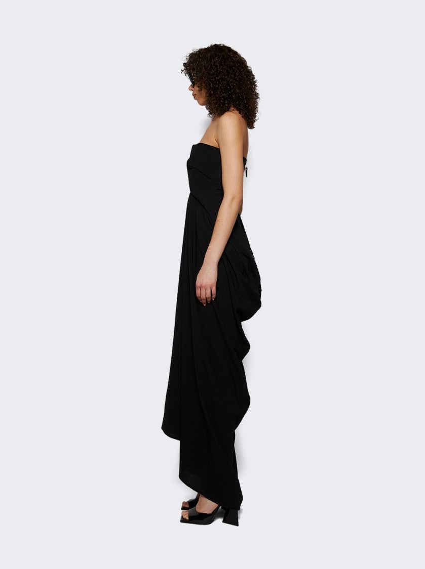 Rick Owens Amphora Prong Gown Black