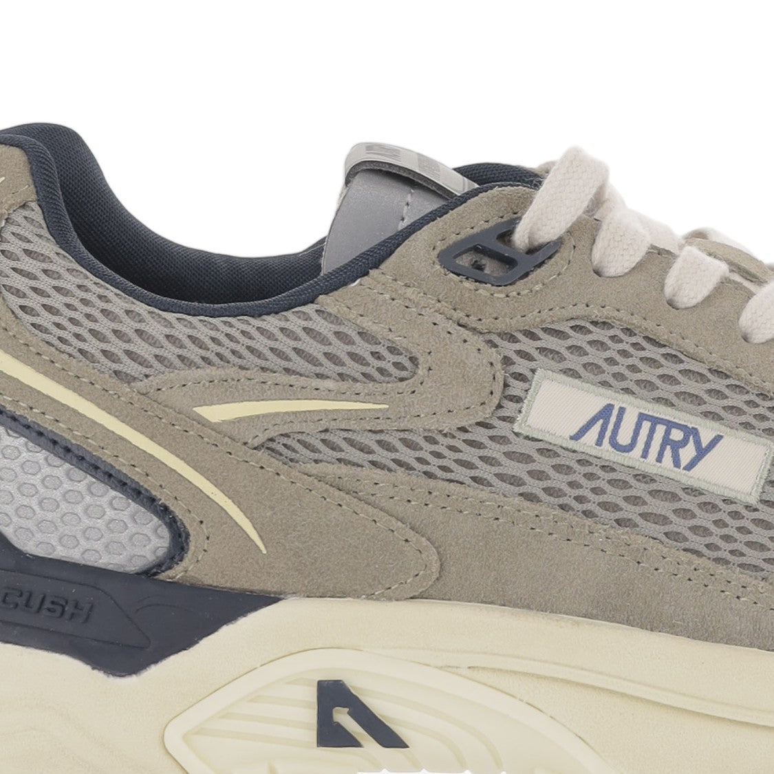 Autry Suede Mesh Terry Lacing Sneakers