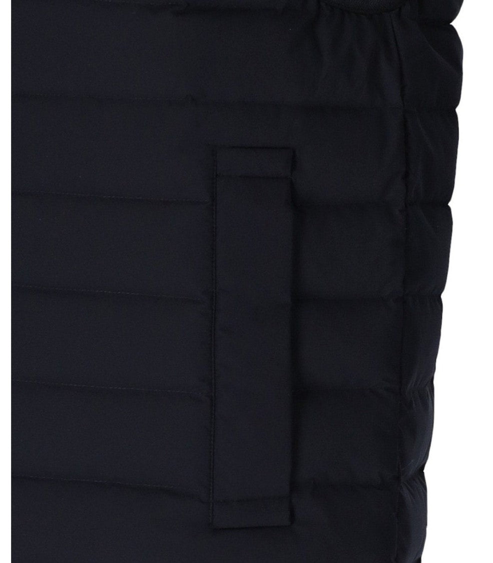 Emporio Armani Essential Navy Blue Quilted Vest
