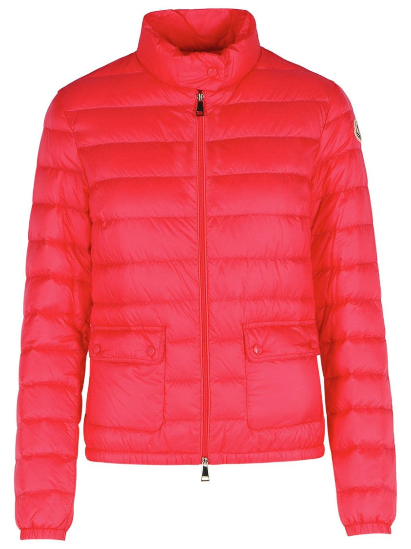 Moncler Lans' Fuchsia Polyamide Down Jacket