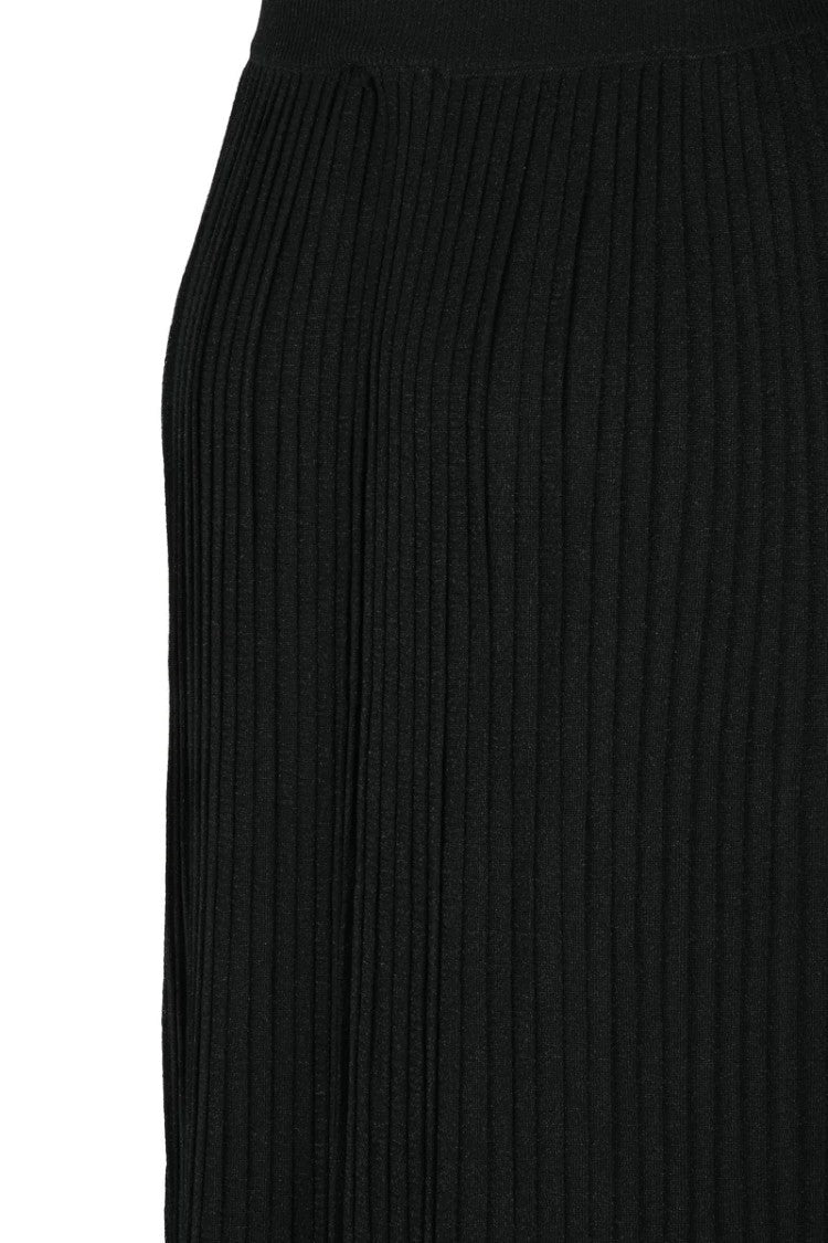 Elisabetta Franchi Skirt Black Viscose Polyester