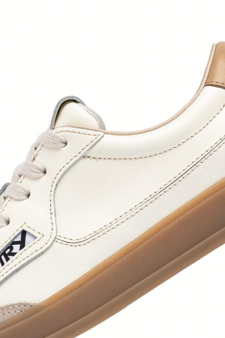 Autry Hazelnut Windscape Suede Leather Sneakers