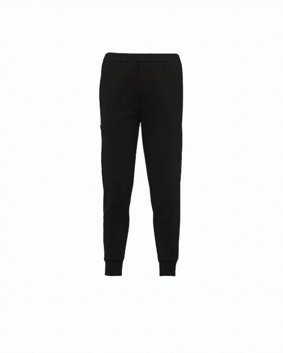Prada Tapered Jogger Pants With Fitted Waistband And Ribbed Cuffs