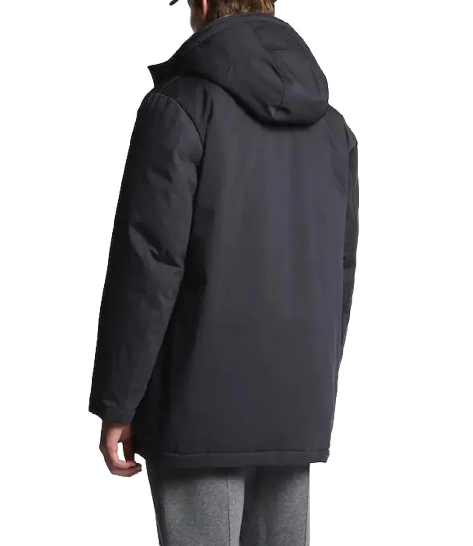 Fay Padded Caban With Hood And Structured Silhouette