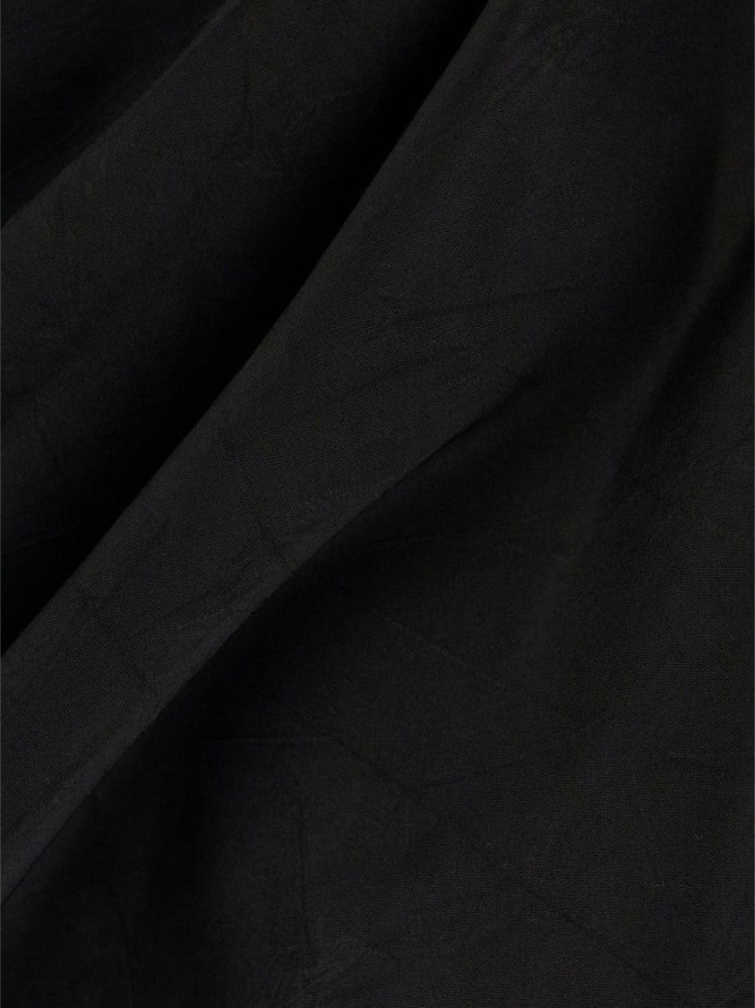 Vivienne Westwood Asymmetrically Draped Black Midi Dress