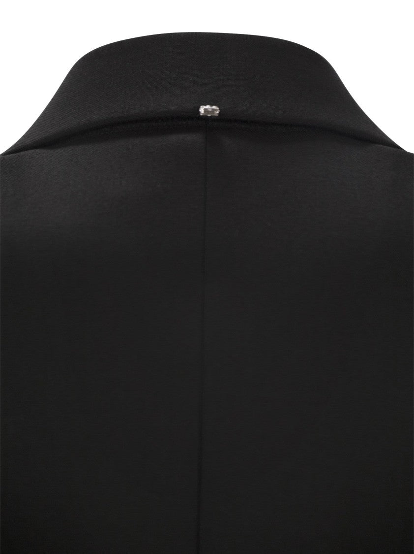 Sportmax Stretch Wool Fitted Blazer