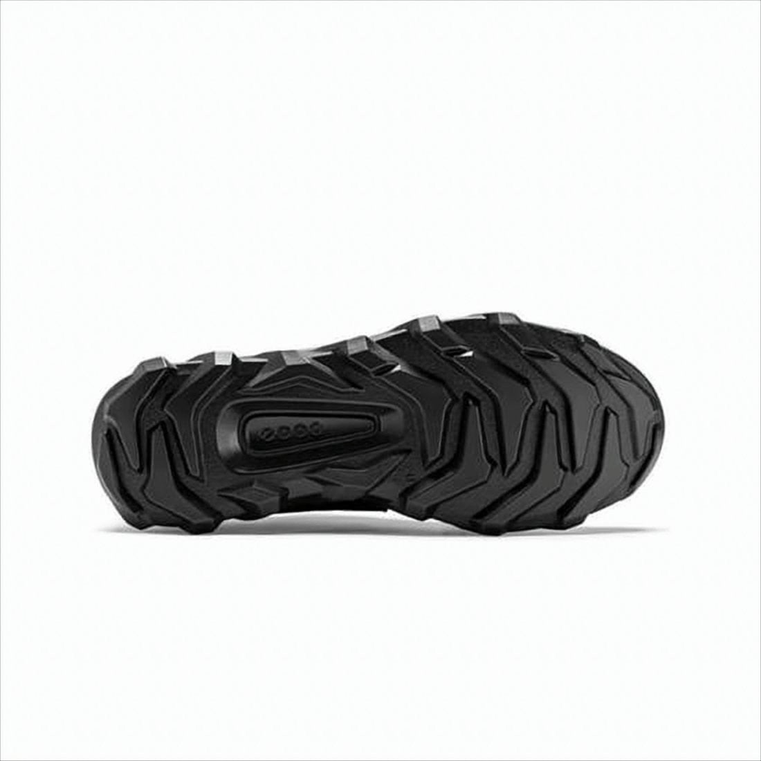 Ecco Black Sneakers With Breathable Fabric