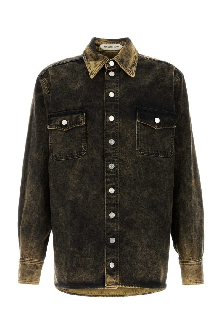 Namacheko Black Denim Hank Shirt