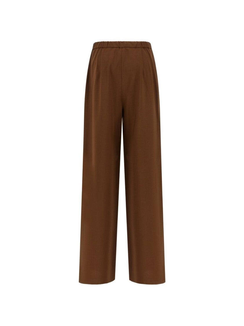 Max Mara Wide-Leg Pants With Adjustable Drawstring