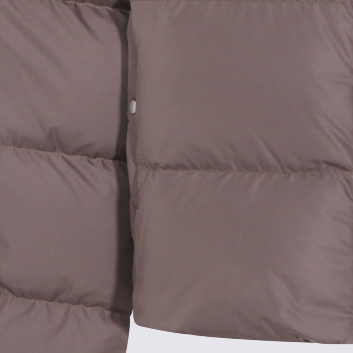 Moncler X Rick Owens Puffer Coat With Horizontal Quilting