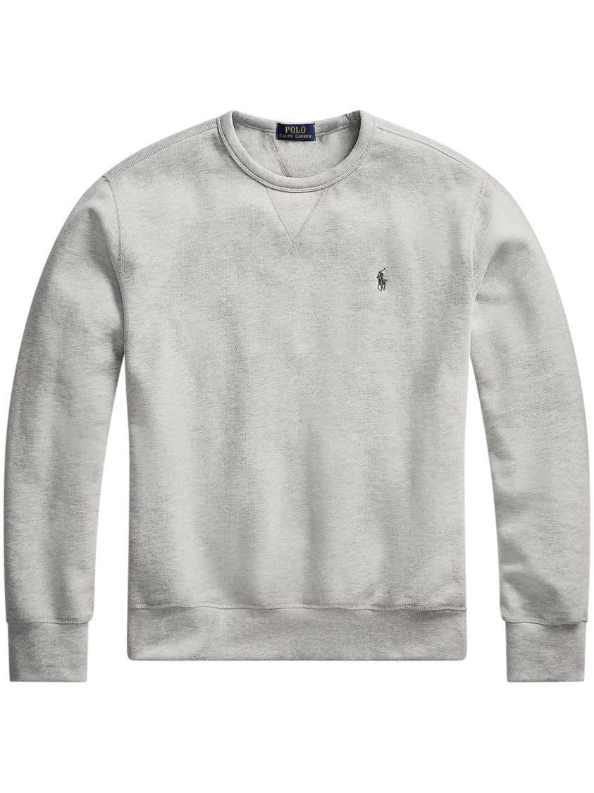 Polo Ralph Lauren Textured Embroidered Logo Long-Sleeve Knit Sweater