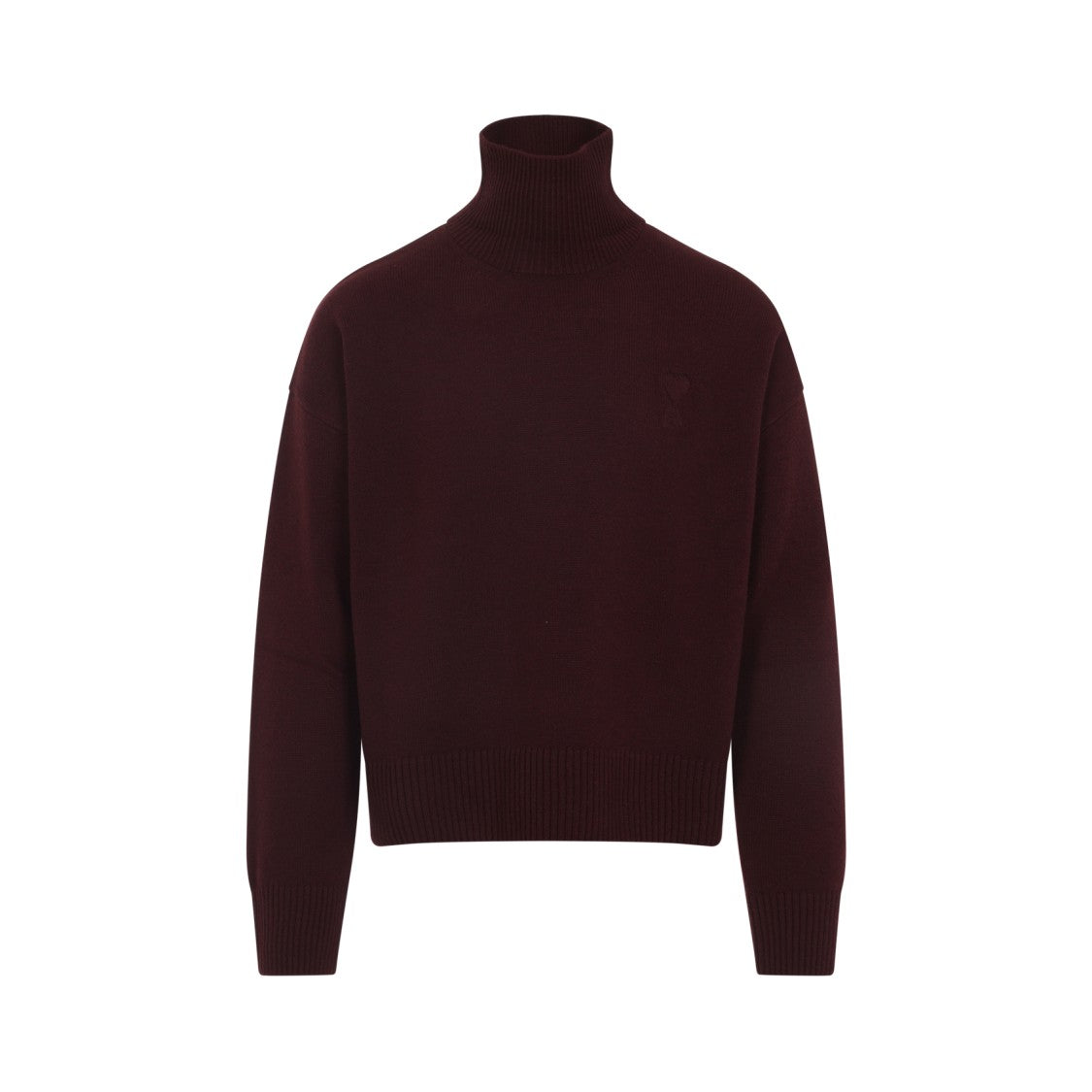 Ami Adc Red Wool Sweater