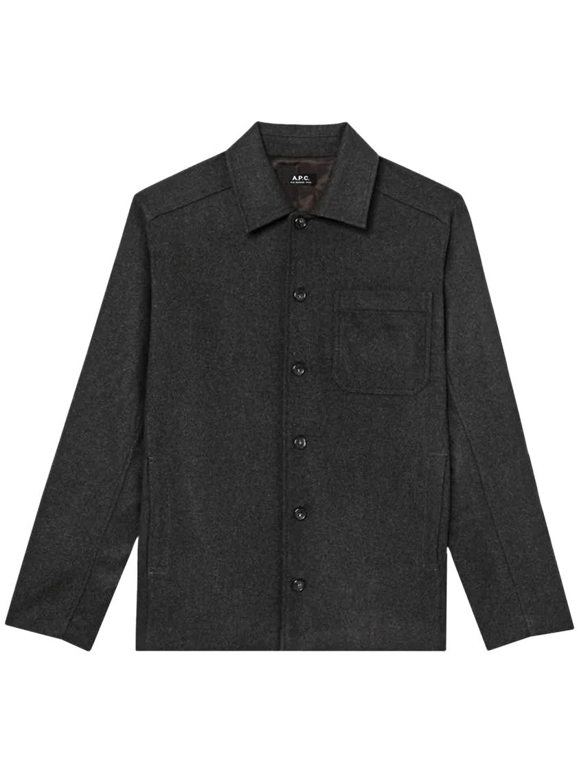 A.P.C. Tailored Grey Structured Jacket