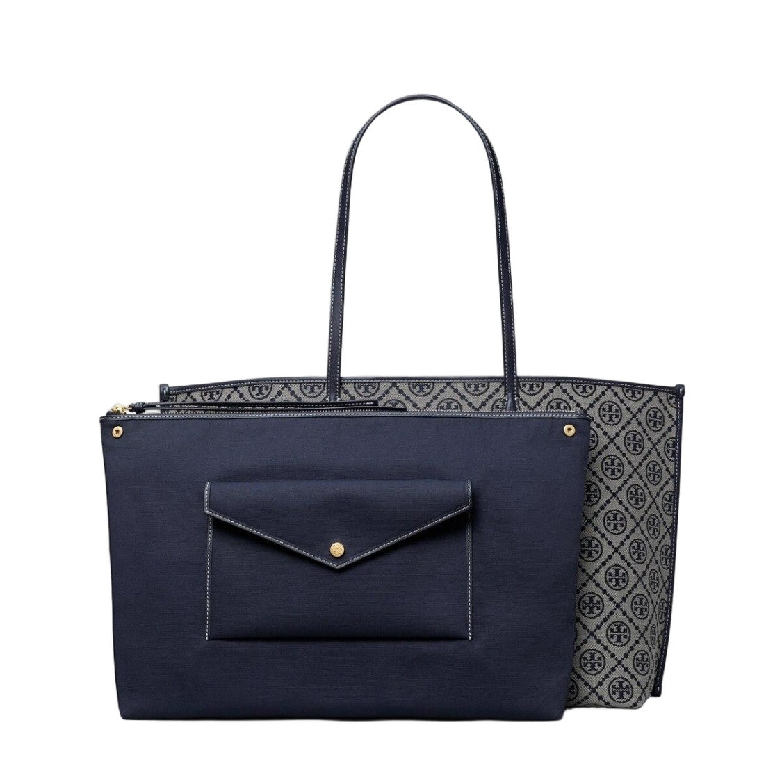 Tory Burch Perry T Monogram Tote