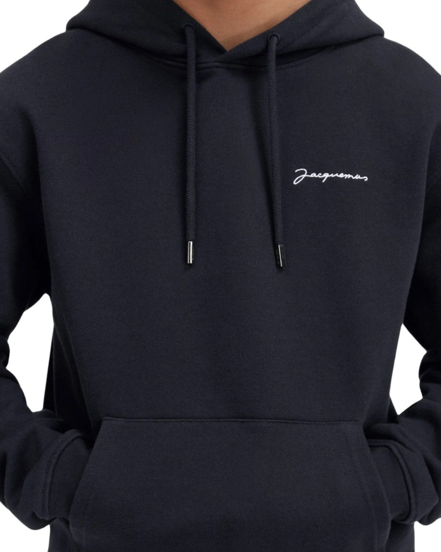 Jacquemus Refined Lightweight Hoodie With Subtle Branding