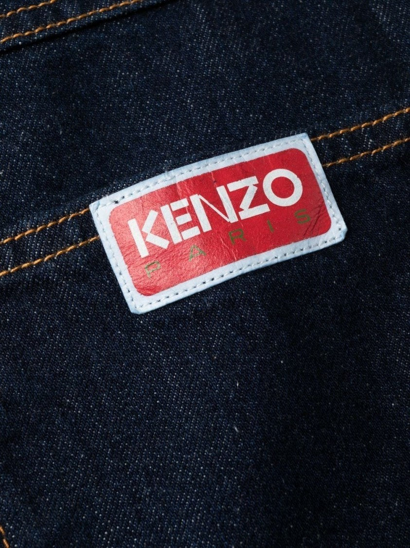 Kenzo Rinse Asagao Straight Jeans