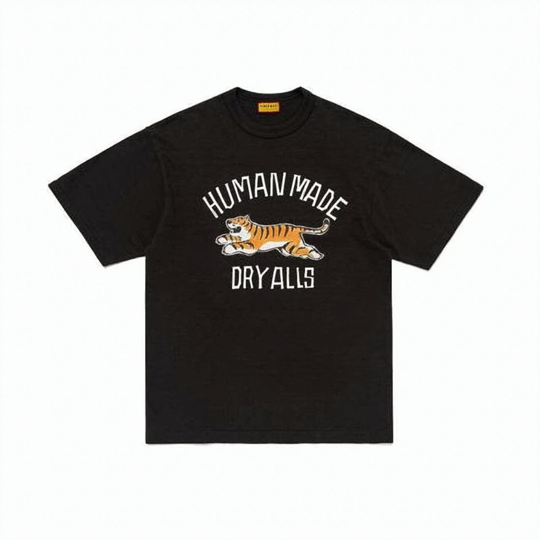 Humanmade Relaxed-Fit Black Graphic T-Shirt With Bold Tiger Print