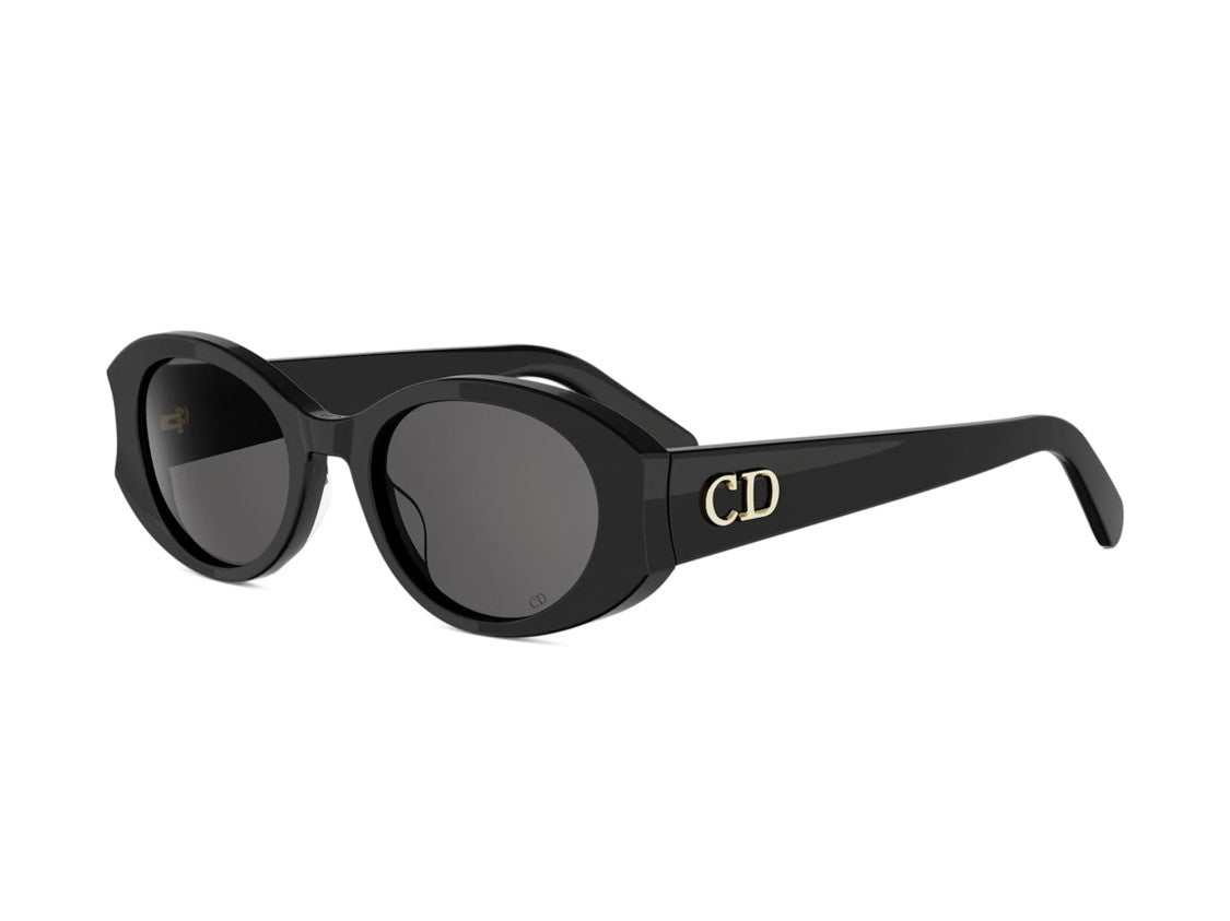 Dior Black Cd40258i Oversized Round Sunglasses