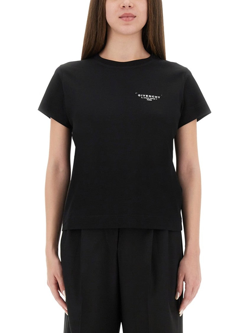 Givenchy Logo-Embellished Regular Fit T-Shirt