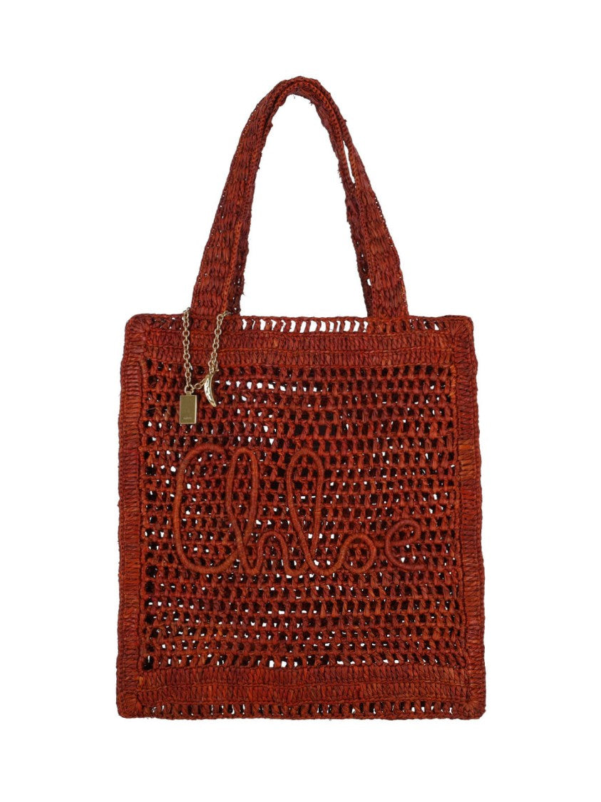 Chloé "Summer Banana" Tote Bag – Brown
