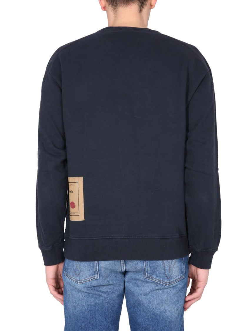 Ten C Relaxed Fit Crewneck Sweatshirt