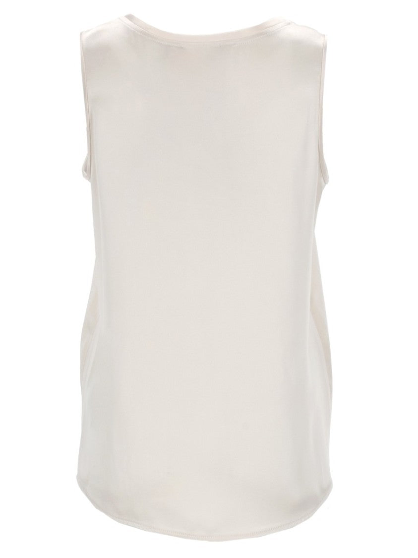 Max Mara Seamless Minimalist Curved Hem Top