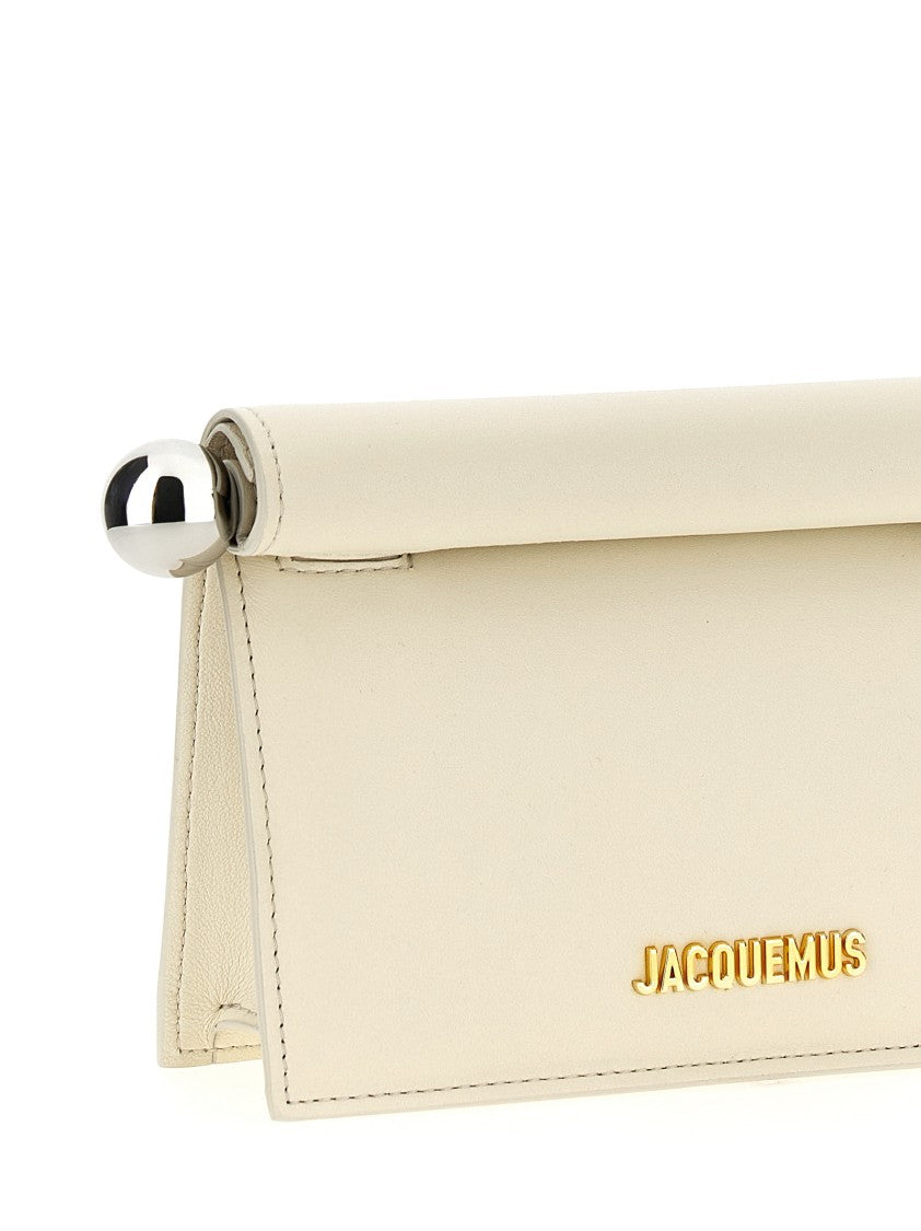 Jacquemus La Petite Pochette Rond Carré' Clutch