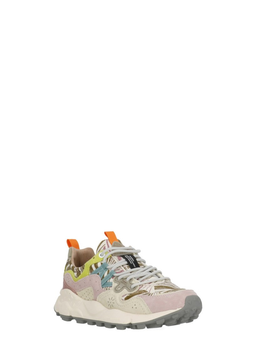 Flower Mountain Multicolor Yamano 3 Technical Fabric Sneakers