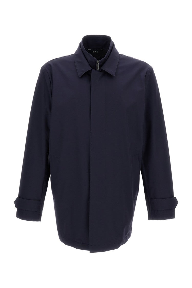 Fay Water-Repellent Morning Coat With Structured Design