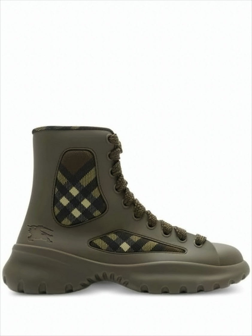 Burberry High-Top Burberry Boots With Chunky Sole