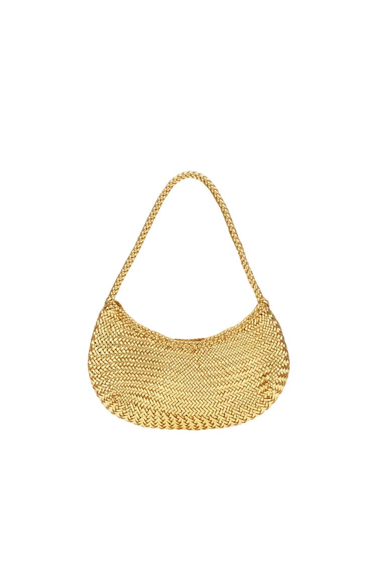 Dragon Diffusion Nova Luna Bag In Silver Buffalo Calf Leather