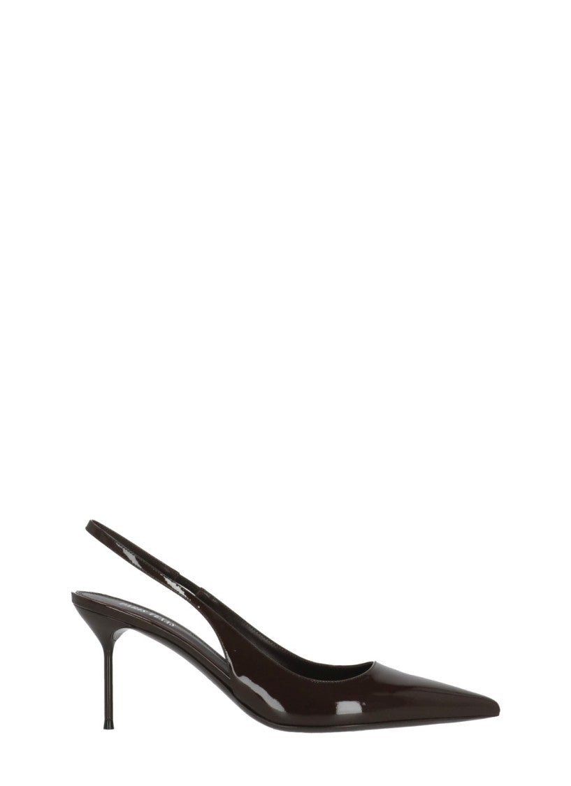 Paris Texas Brown Lidia Arrow Toe Pumps