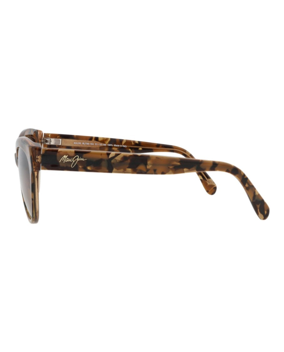 Maui Jim Cat Eye-Frame Acetate Sunglasses
