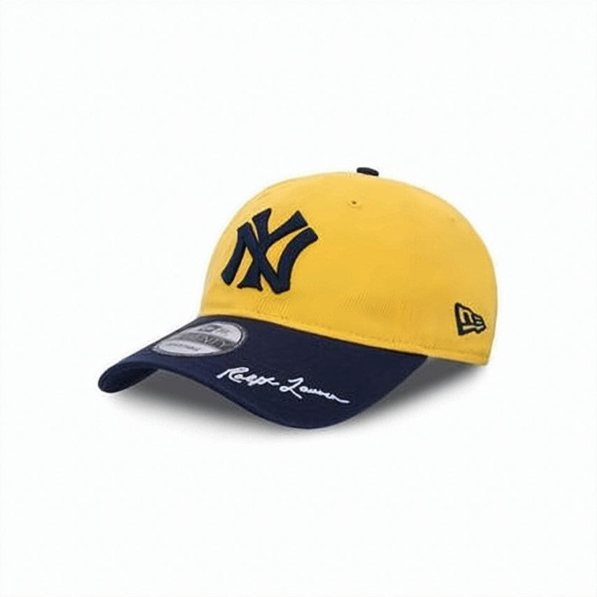 Polo Ralph Lauren Two-Tone Cotton Cap With Embroidered Detailing