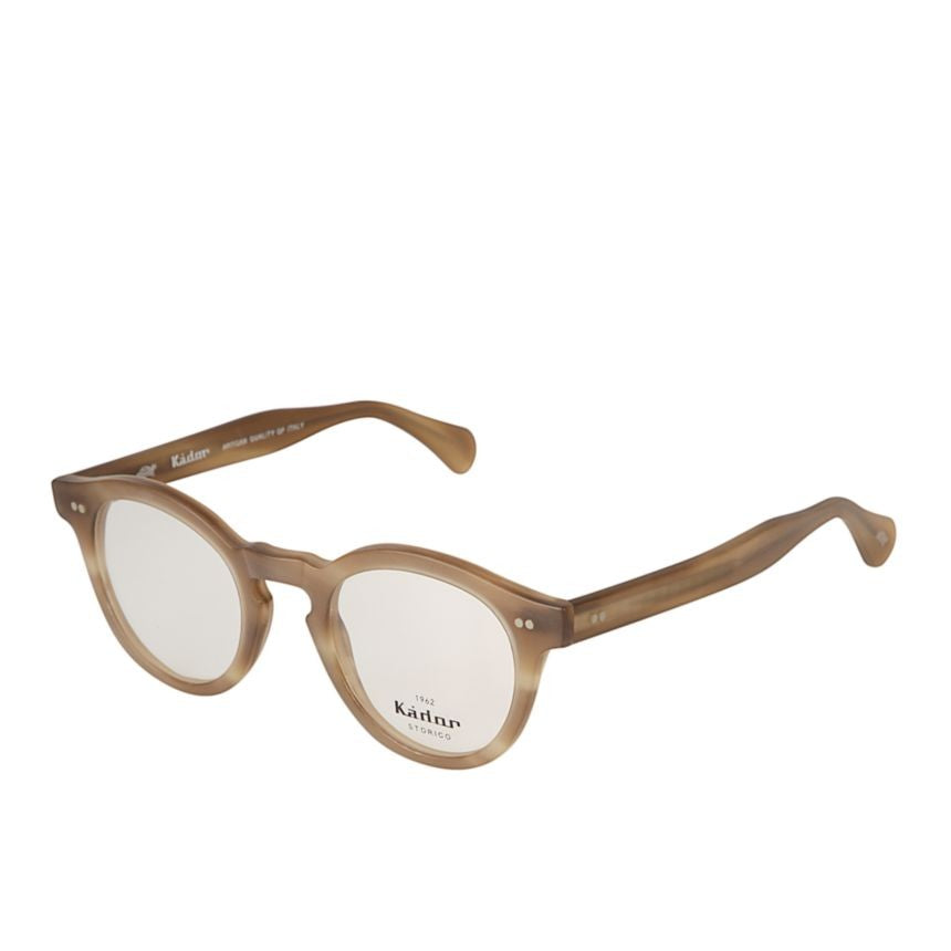 Kador Tony Rounded Frame Eyeglasses With Keyhole Bridge
