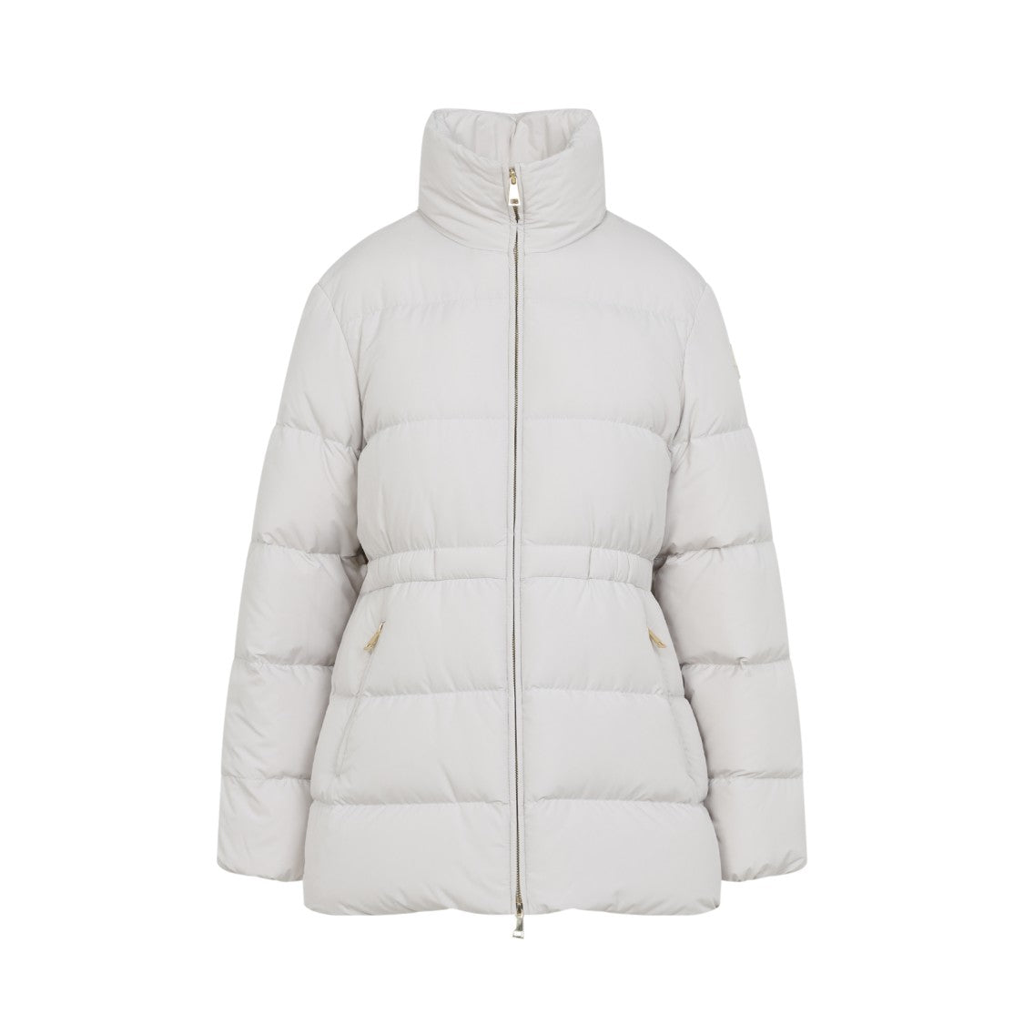 Moncler Padded Down Coat With Stand-Up Collar
