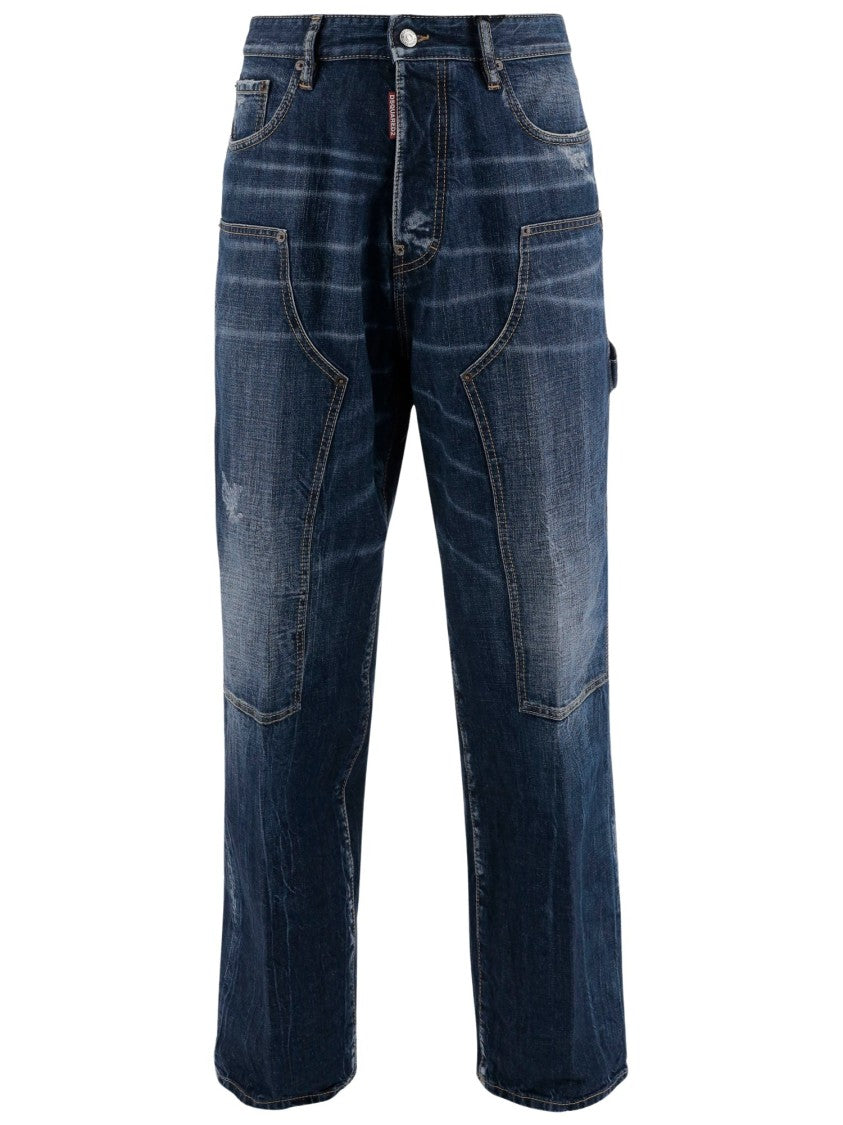 Dsquared2 Cotton Denim Jeans