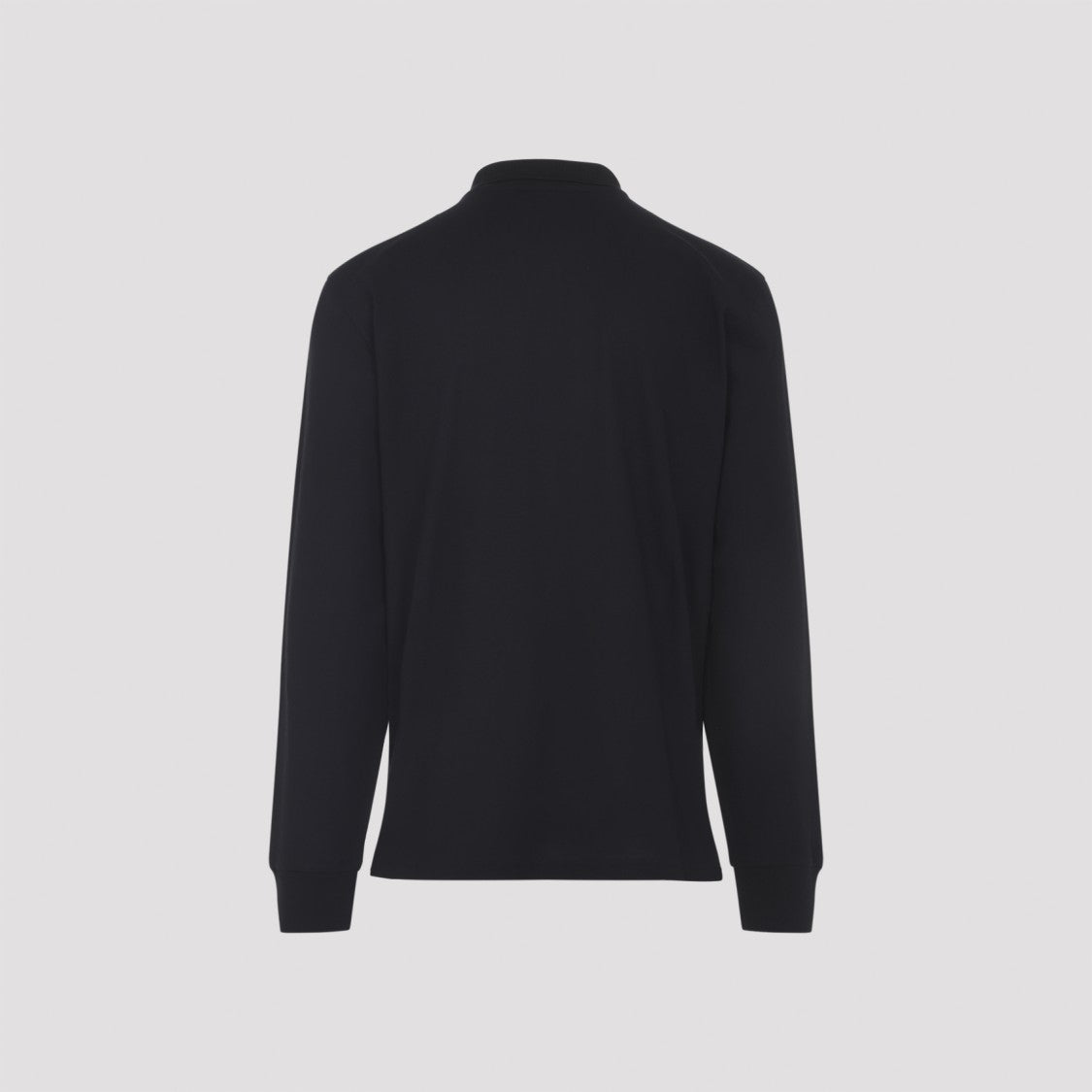 Ralph Lauren X Purple Label Long-Sleeve Polo Shirt With Embroidered Bear Motif