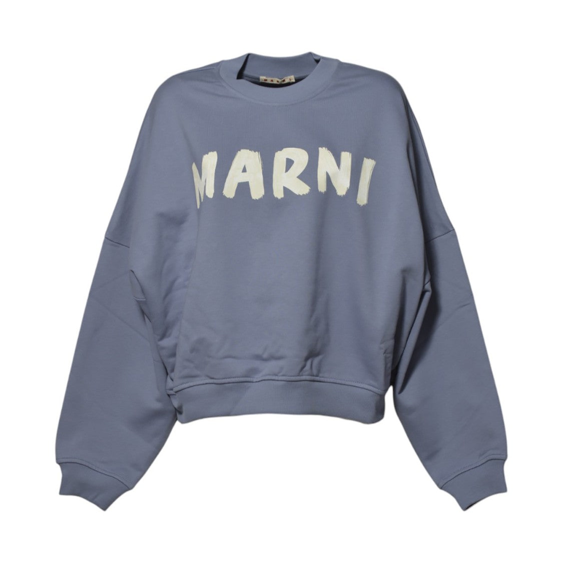 Marni Avio Organic Cotton Crewneck Sweatshirt With Print