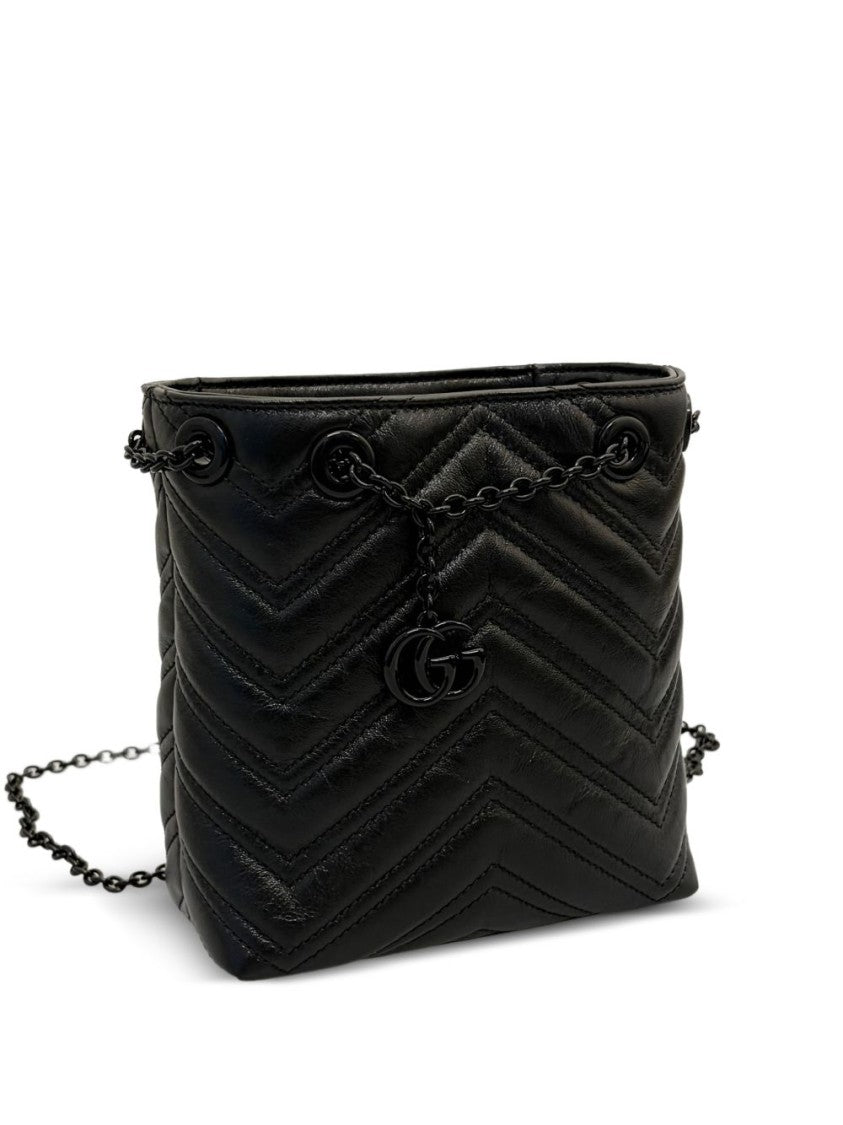 Gucci Compact Black Calfskin Bag